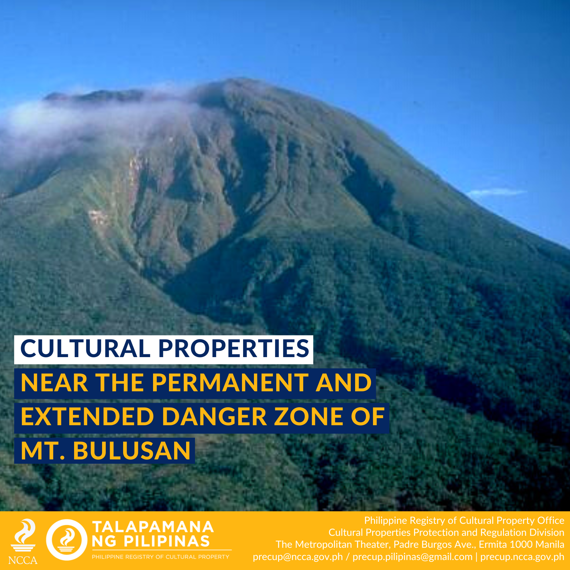 MT. BULUSAN PDZ AND EDZ: REGISTERED PROPERTIES SITUATED IN THE AREA